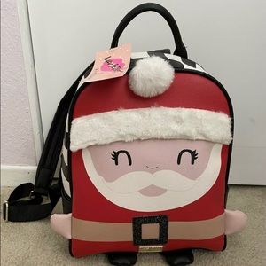 Betsey Johnson Santa Backpack